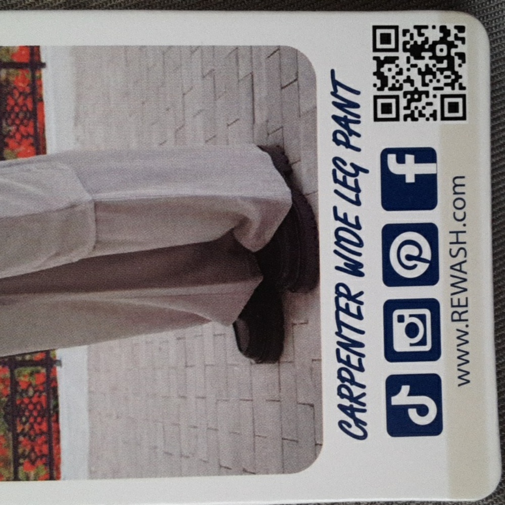 Rewash Gray Carpenter Pants - Picture 5 of 7